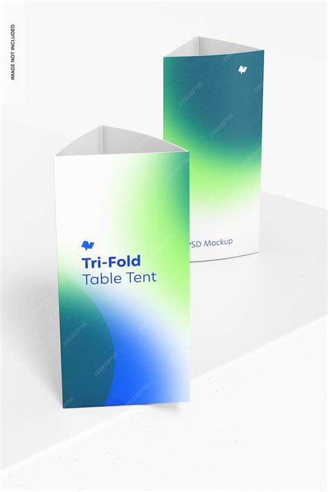 Common Mistakes to Avoid When Designing a Tri Fold Table Tent