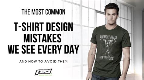 Common Mistakes T-Shirt Templates