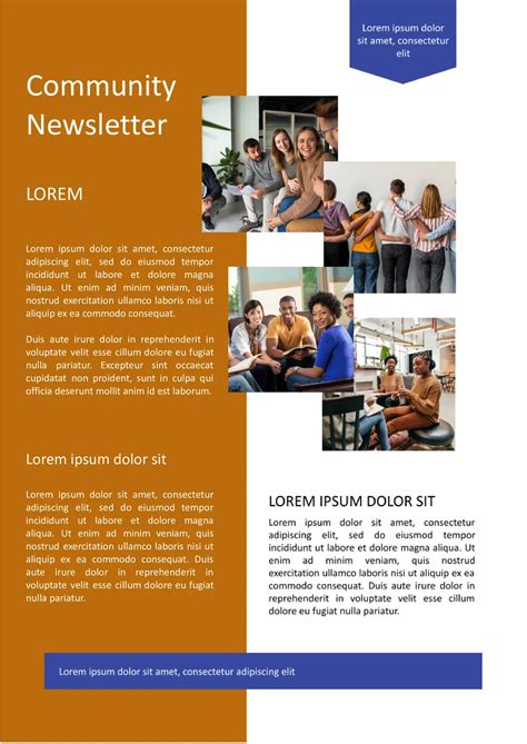 Community Newsletter Template