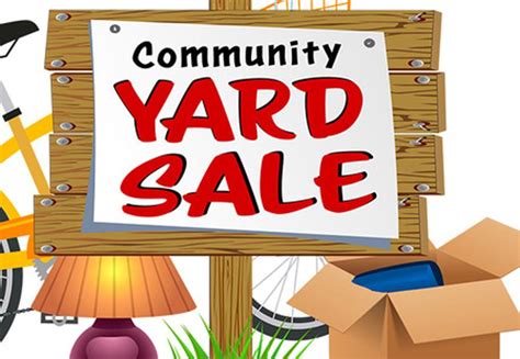 Community Yard Sale Images