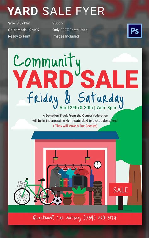 Community Yard Sale Template 6