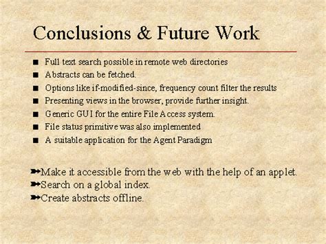 Conclusion and Future of Free Pages