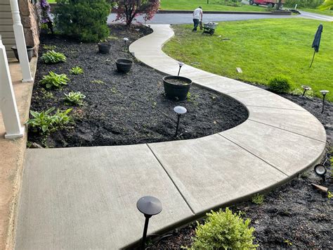 Concrete Walkway Installation