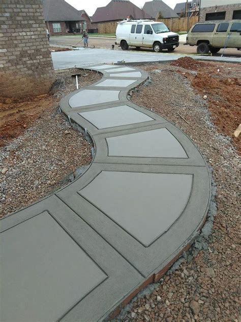 Concrete Walkway Templates