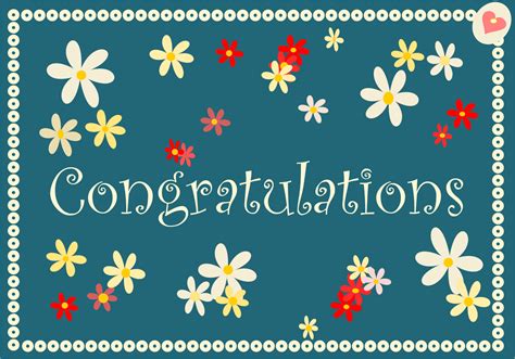 Congratulations Greeting Card Templates