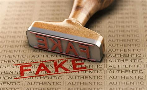 Consequences of Counterfeiting Image