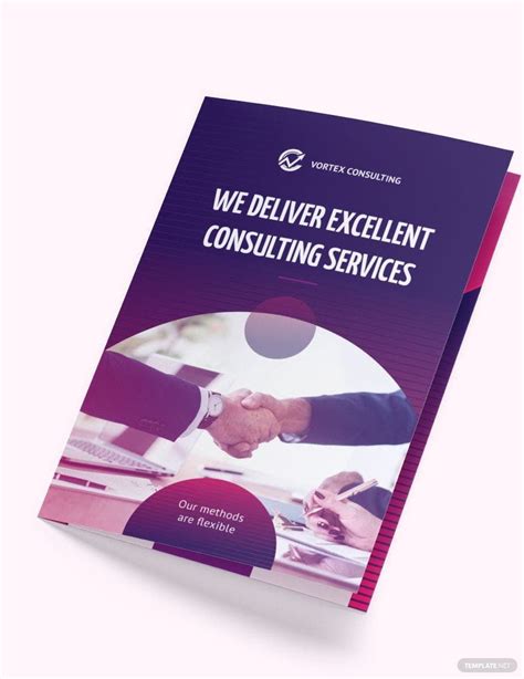 Free Consulting Brochure Template Download