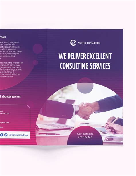 Consulting Brochure Template Indesign