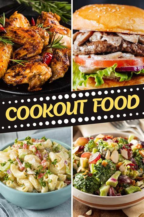 Cookout Food Ideas