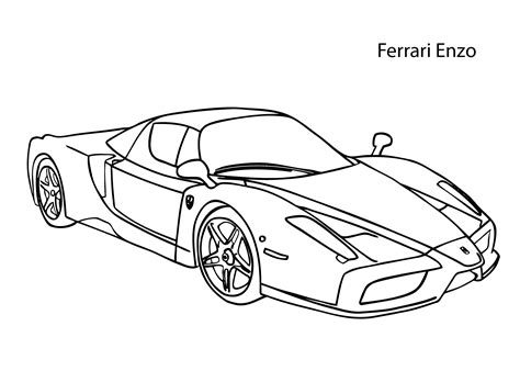 Cool Cars Coloring Pages