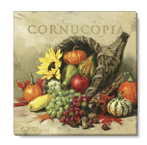 Cornucopia wall decor ideas