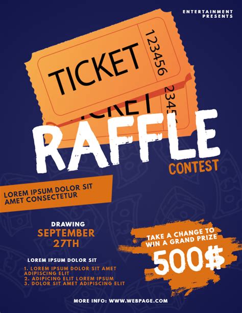 Corporate Raffle Flyer