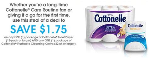 Cottonelle Toilet Paper Coupons Online