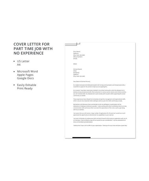 Cover Letter Template 10