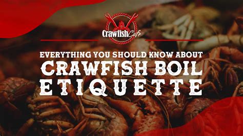 Crawfish Boil Etiquette