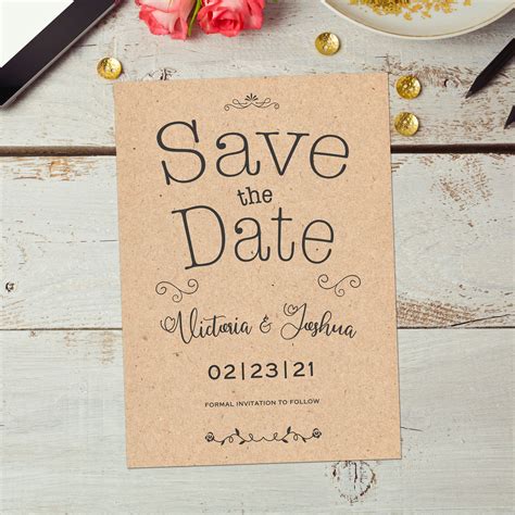 Create Wedding Save Date