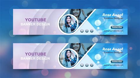 Create your own YouTube banner template