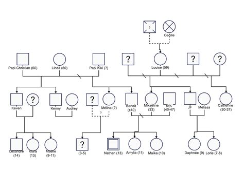 Creating a 4 Generation Genogram Template