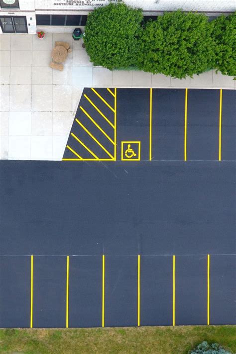 Creating a parking lot striping template