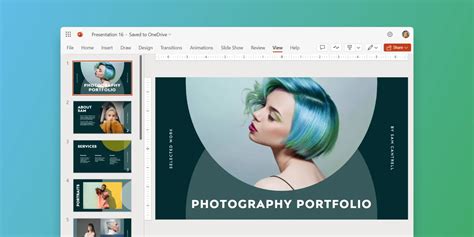 Creating a Stunning PowerPoint Portfolio