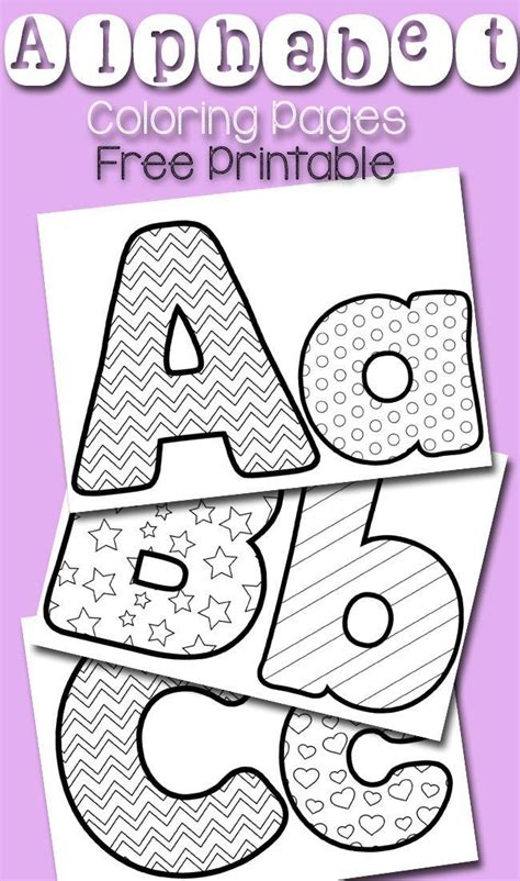 Creating Alphabet Colouring Pages