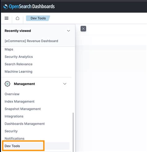 Creating an AWS OpenSearch Index