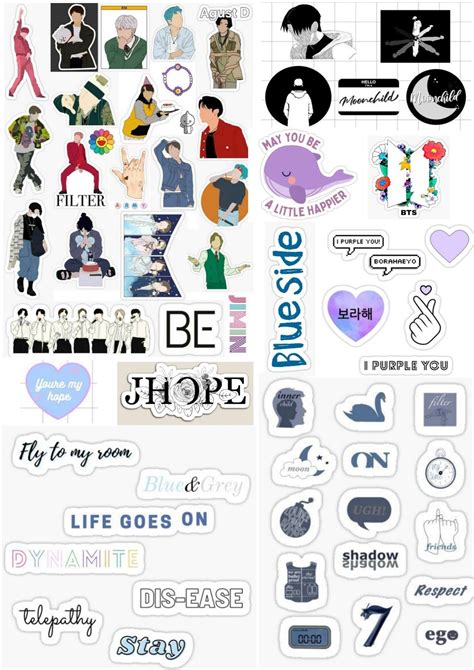 Creating BTS Stickers