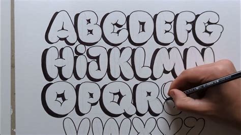 Creating bubble letters