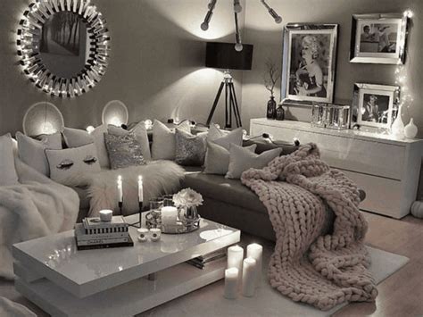 Creating cozy atmosphere with candles and pillows