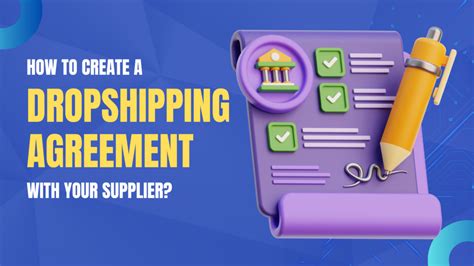 creating dropshipping contract