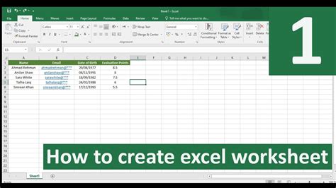 Creating Excel Project Plan Template