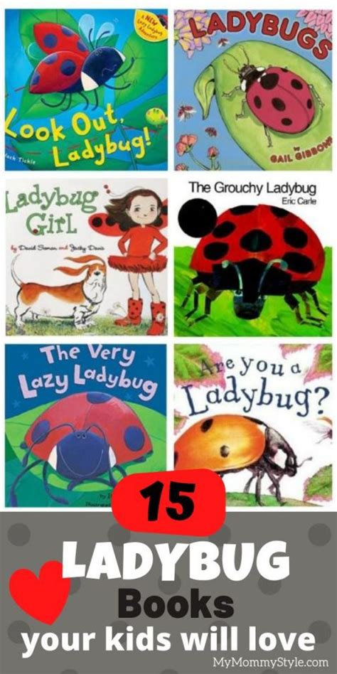 Building a ladybug book collection