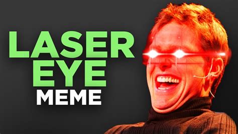 Creating a Laser Eyes Meme