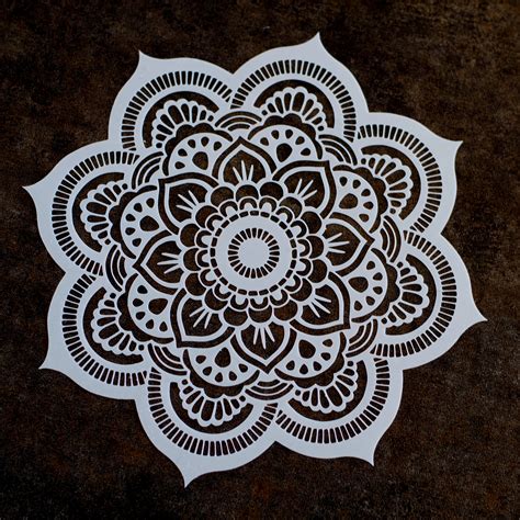 Creating Mandala Stencil Printable Designs