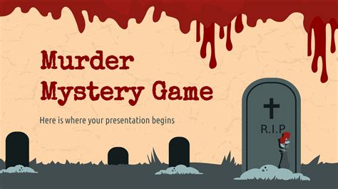 Creating Murder Mystery Templates Image