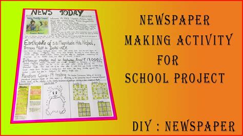 Creating Old Newspaper Background Template