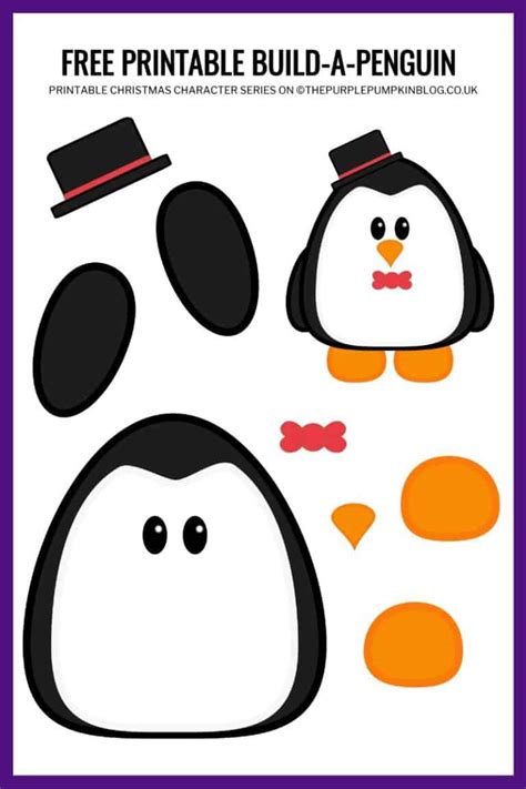 Creating penguin printables image