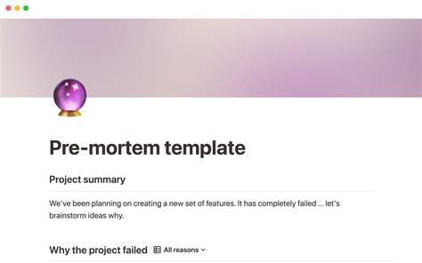 Creating Project Post-Mortem Template in Word