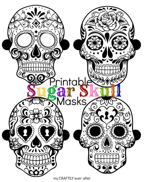 Creating Sugar Skull Printable Designs