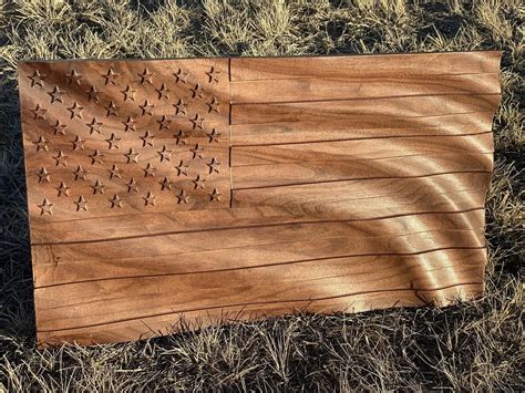 Step-by-Step Guide to Creating a Waving Wooden Flag Template