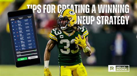 Creating Winning Lineup Strategies