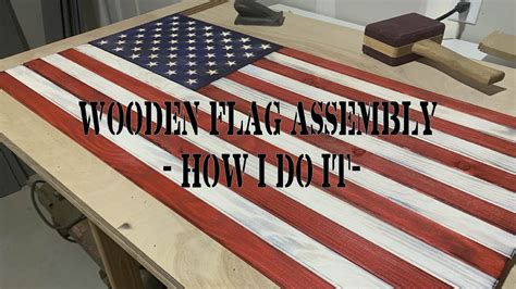 Creating Wooden American Flag