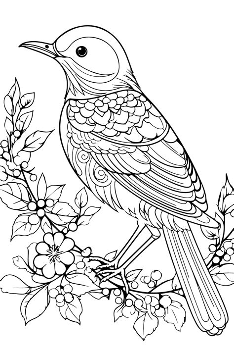 Creating Your Own Bird Coloring Pages