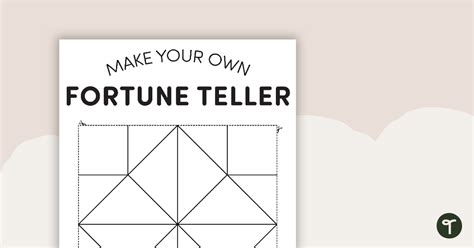 Creating Your Own Fortune Teller Prints