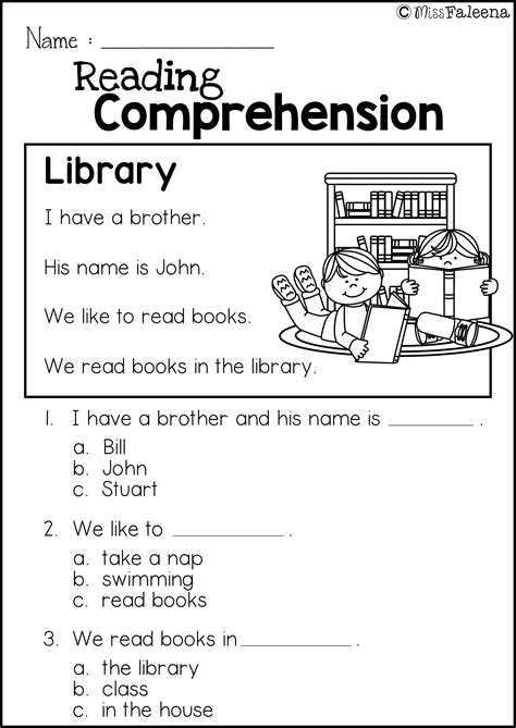 Creating Your Own Reading Comprehension Worksheets