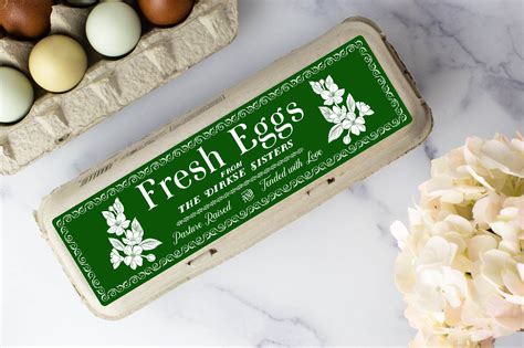 Creative Egg Labels