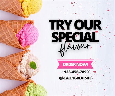 Creative Ice Cream Template