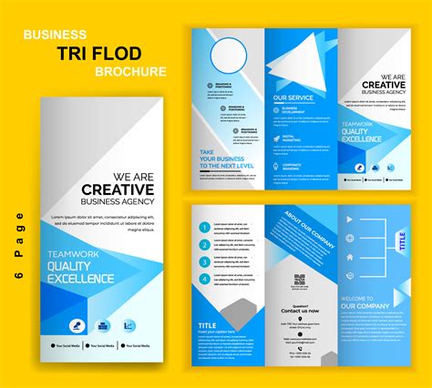 Creative leaflet template