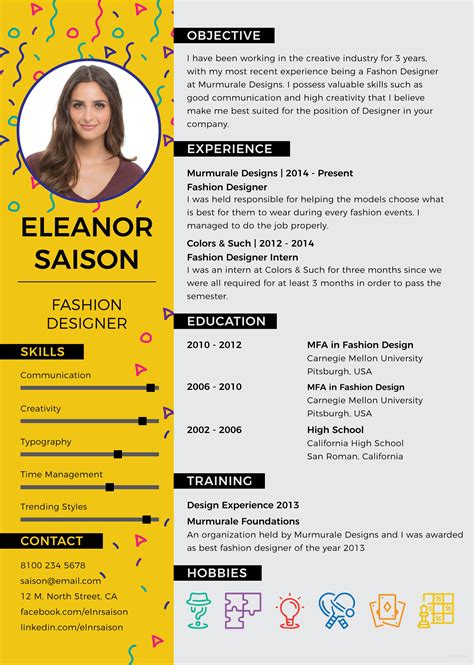 Creator Resume Design