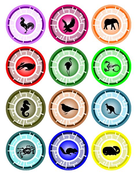 Creature Power Disc Printable